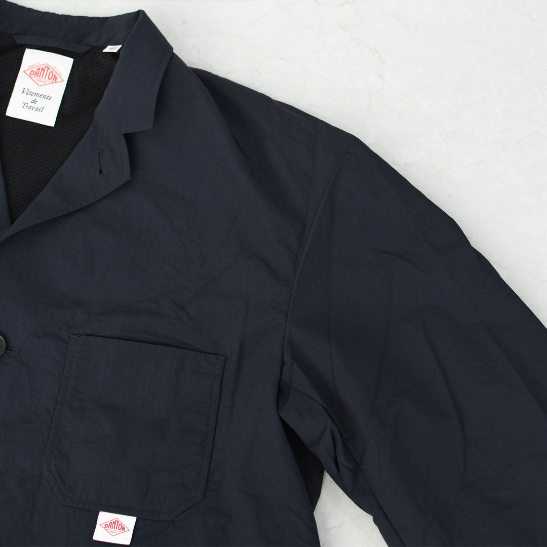 DANTON [ダントン] M Nylon Tusser Tailored Jacket [DT-A0763TNY] ナイロンタッサーテーラードジャケット・テーラードジャケット・ナイロンタッサー・ジャケット・春ジャケット・シンプル・セットアップ・ワークジャケット・MEN'S [2026SS]