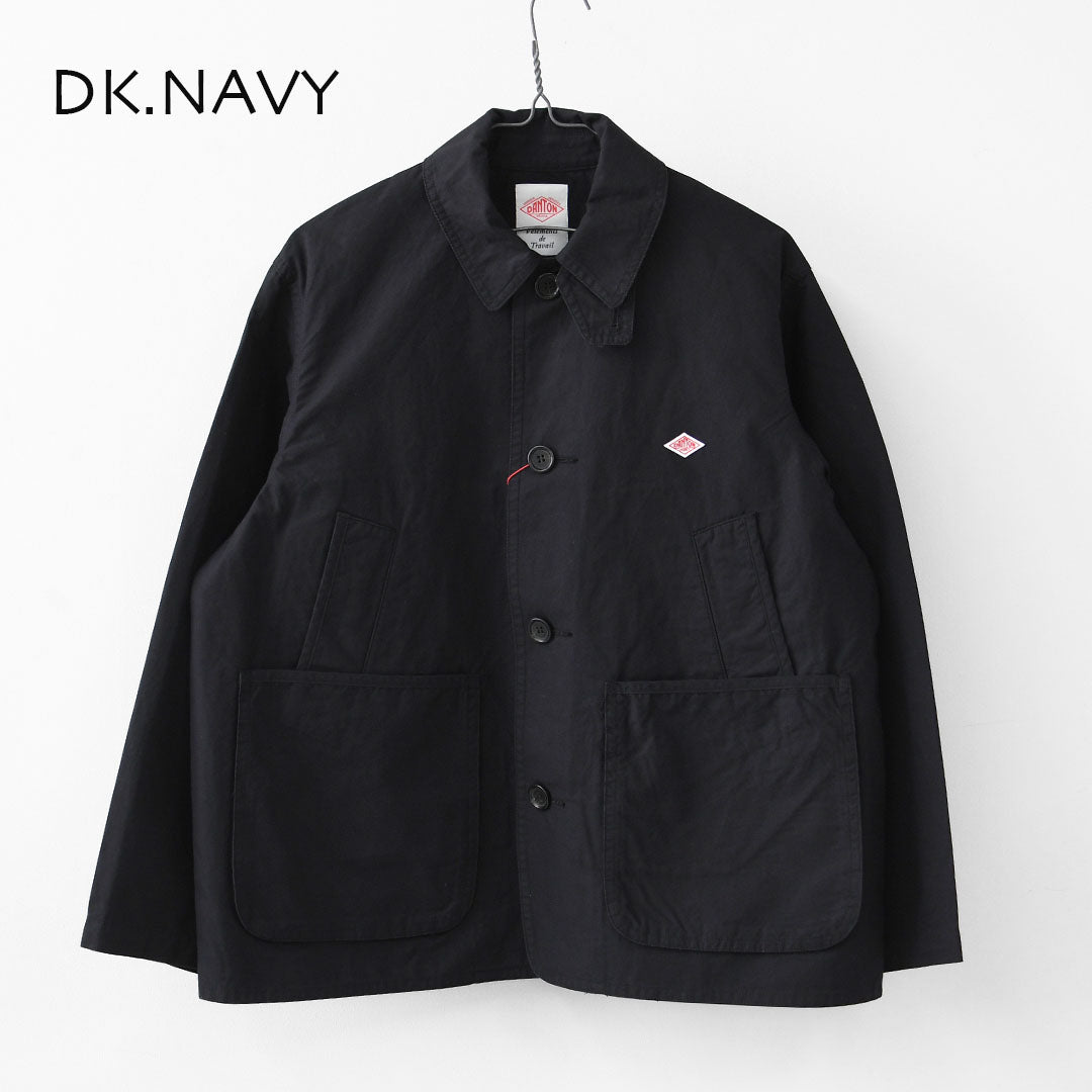 DANTON [ダントン] W WORK JACKET [DT-A0764CFD] ワークジャケット・ハンティングジャケット・ジャケット・春ジャケット・ライトアウター・アウトドア・キャンプ・LADY'S [2026SS]