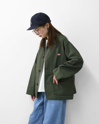 DANTON [ダントン] W WORK JACKET [DT-A0764CFD] ワークジャケット・ハンティングジャケット・ジャケット・春ジャケット・ライトアウター・アウトドア・キャンプ・LADY'S [2026SS]