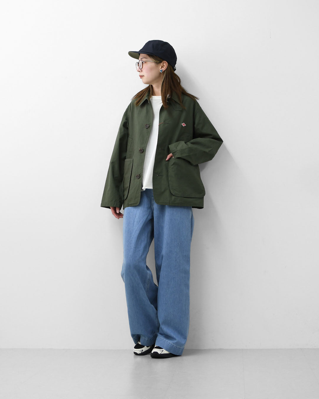 DANTON [ダントン] W WORK JACKET [DT-A0764CFD] ワークジャケット・ハンティングジャケット・ジャケット・春ジャケット・ライトアウター・アウトドア・キャンプ・LADY'S [2026SS]