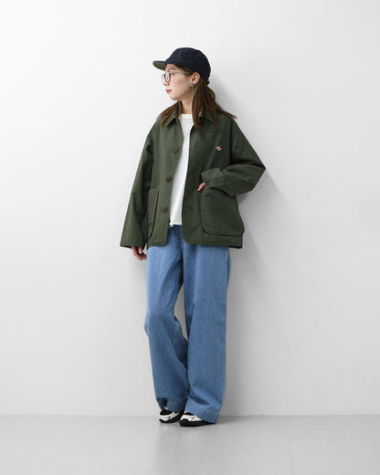 DANTON [ダントン] W WORK JACKET [DT-A0764CFD] ワークジャケット・ハンティングジャケット・ジャケット・春ジャケット・ライトアウター・アウトドア・キャンプ・LADY'S [2026SS]