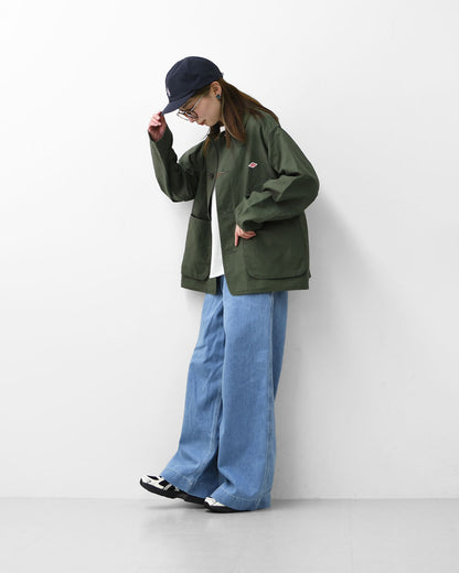 DANTON [ダントン] W WORK JACKET [DT-A0764CFD] ワークジャケット・ハンティングジャケット・ジャケット・春ジャケット・ライトアウター・アウトドア・キャンプ・LADY'S [2026SS]