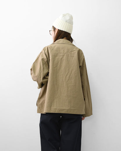 DANTON [ダントン] W WORK JACKET [DT-A0764CFD] ワークジャケット・ハンティングジャケット・ジャケット・春ジャケット・ライトアウター・アウトドア・キャンプ・LADY'S [2026SS]
