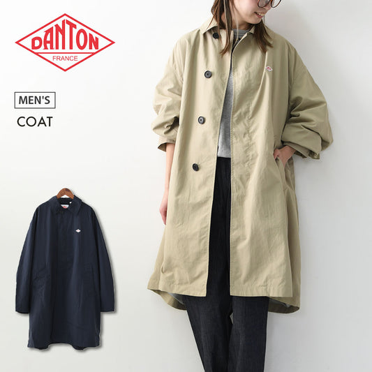 DANTON [ダントン] M COAT [DT-A0768TNY] メンズ コート・ロング丈コート・ステンカラーコート・スプリングコート・春コート・アウター・MEN'S [2026SS]