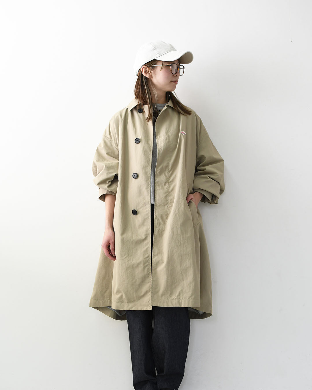 DANTON [ダントン] M COAT [DT-A0768TNY] メンズ コート・ロング丈コート・ステンカラーコート・スプリングコート・春コート・アウター・MEN'S [2026SS]