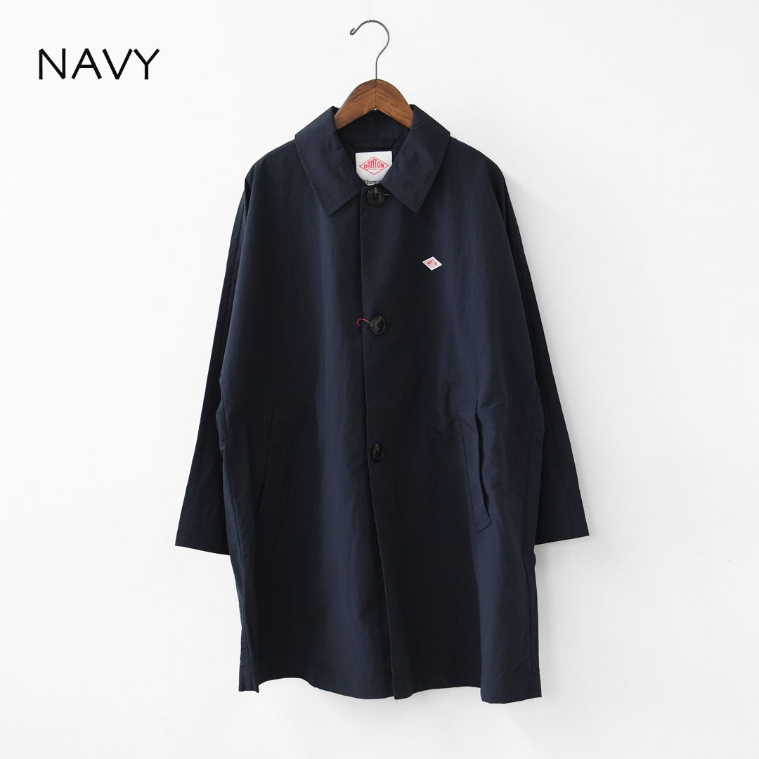 DANTON [ダントン] W DOLMAN SLEEVE COAT [DT-A0769TNY] ドルマンスリーブコート・ステンカラーコート・ナイロンコート・ドルマンスリーブ・春コート・春アウター・LADY'S [2026SS]