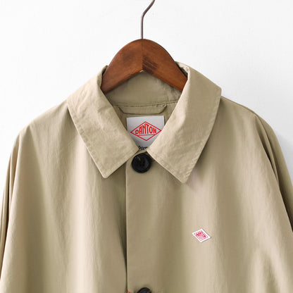 DANTON [ダントン] W DOLMAN SLEEVE COAT [DT-A0769TNY] ドルマンスリーブコート・ステンカラーコート・ナイロンコート・ドルマンスリーブ・春コート・春アウター・LADY'S [2026SS]