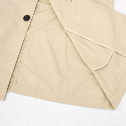 DANTON [ダントン] W DOLMAN SLEEVE COAT [DT-A0769TNY] ドルマンスリーブコート・ステンカラーコート・ナイロンコート・ドルマンスリーブ・春コート・春アウター・LADY'S [2026SS]
