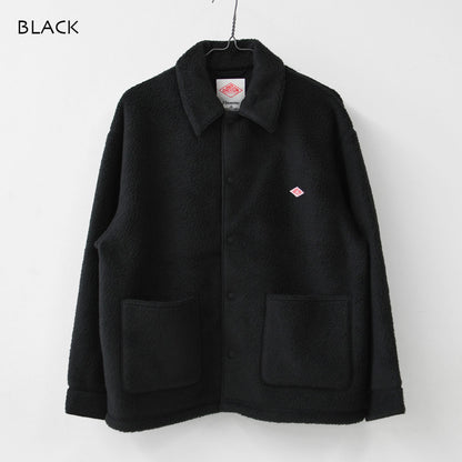 DANTON [ダントン]W Double Face Boa Coverall Jacket [DT-A0800WNN] ダブルフェイスボアカバーオールジャケット・ボアジャケット・カバーオールジャケット・ダブルフェイスボア・ライトウェイト・アウター・ジャケット・LADY'S [2026AW]