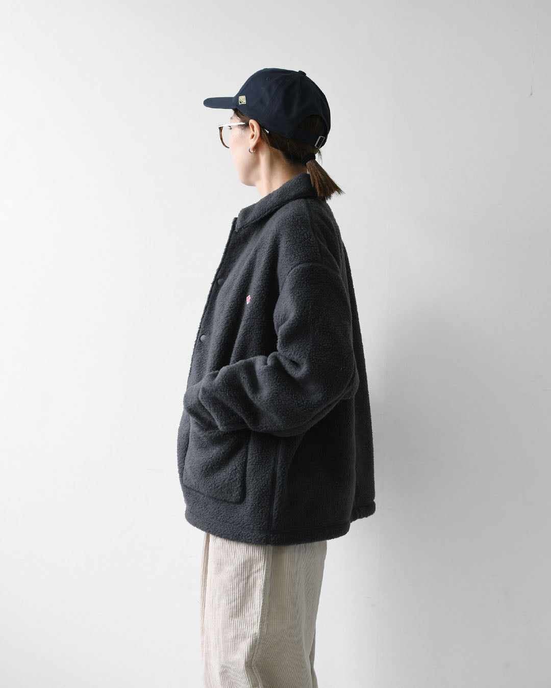DANTON [ダントン]W Double Face Boa Coverall Jacket [DT-A0800WNN] ダブルフェイスボアカバーオールジャケット・ボアジャケット・カバーオールジャケット・ダブルフェイスボア・ライトウェイト・アウター・ジャケット・LADY'S [2026AW]