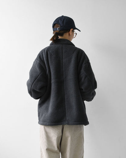 DANTON [ダントン]W Double Face Boa Coverall Jacket [DT-A0800WNN] ダブルフェイスボアカバーオールジャケット・ボアジャケット・カバーオールジャケット・ダブルフェイスボア・ライトウェイト・アウター・ジャケット・LADY'S [2026AW]