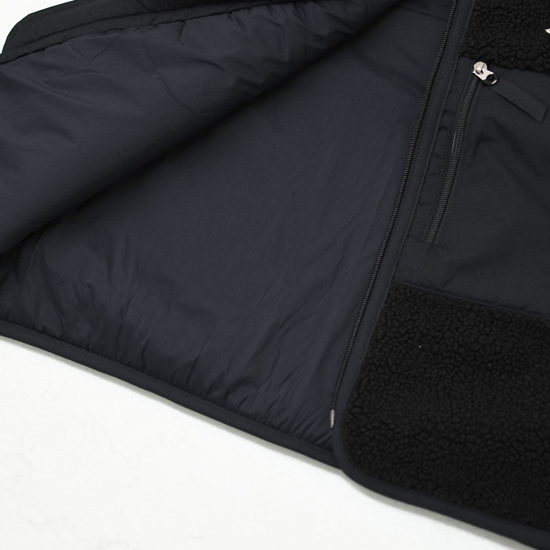 DANTON [ダントン] W Light Boa Stand Collar Vest [DT-A0805LBA] ライトボア スタンドカラーベスト・ボアベスト・ベスト・スタンドカラー・ライトボア・LADY'S [2026AW]