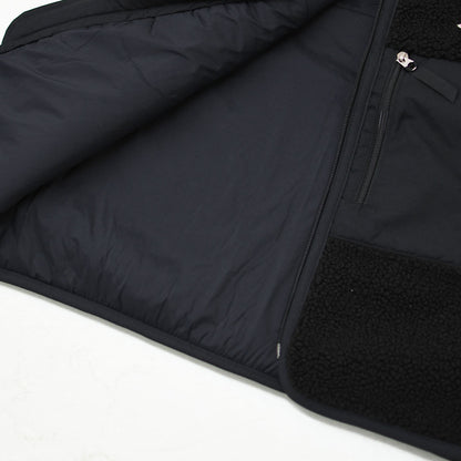 DANTON [ダントン] W Light Boa Stand Collar Vest [DT-A0805LBA] ライトボア スタンドカラーベスト・ボアベスト・ベスト・スタンドカラー・ライトボア・LADY'S [2026AW]
