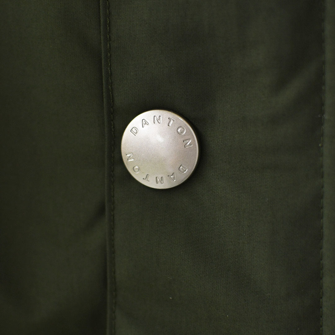 DANTON [ダントン] W Nylon Taffeta Work Jacket [DT-A0808STV] ナイロンタフタワークジャケット・ワークジャケット・コーデュロイ襟・ナイロンタフタ・おしゃれジャケット・LADY'S [2026AW]