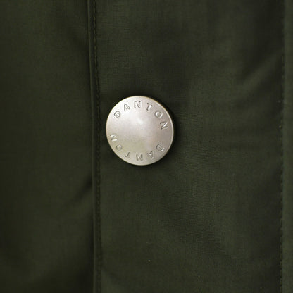 DANTON [ダントン] W Nylon Taffeta Work Jacket [DT-A0808STV] ナイロンタフタワークジャケット・ワークジャケット・コーデュロイ襟・ナイロンタフタ・おしゃれジャケット・LADY'S [2026AW]