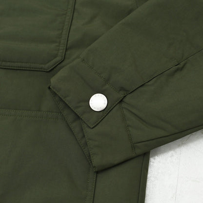 DANTON [ダントン] W Nylon Taffeta Work Jacket [DT-A0808STV] ナイロンタフタワークジャケット・ワークジャケット・コーデュロイ襟・ナイロンタフタ・おしゃれジャケット・LADY'S [2026AW]