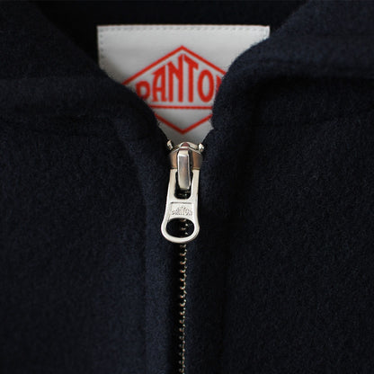 DANTON [ダントン] W Wool Melton Round Collar Jacket [DT-A0816BMR] ウールメルトンラウンドカラージャケット・ウールジャケット・メルトン素材・ボックスシルエット・ジャケット・アウター・LADY'S [2026AW]