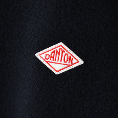 DANTON [ダントン] W Wool Melton Round Collar Jacket [DT-A0816BMR] ウールメルトンラウンドカラージャケット・ウールジャケット・メルトン素材・ボックスシルエット・ジャケット・アウター・LADY'S [2026AW]