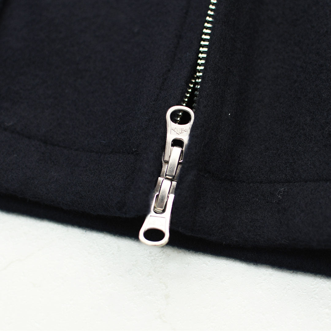 DANTON [ダントン] W Wool Melton Round Collar Jacket [DT-A0816BMR] ウールメルトンラウンドカラージャケット・ウールジャケット・メルトン素材・ボックスシルエット・ジャケット・アウター・LADY'S [2026AW]