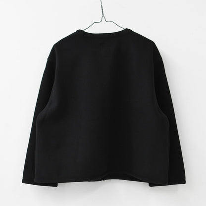 DANTON [ダントン] W Fleece Like Collarless Jacket [DT-A0820NDP] フリースライクカラーレスジャケット・フリースジャケット・カラーレスジャケット・軽量・ジャケット・アウター・LADY'S [2026AW]