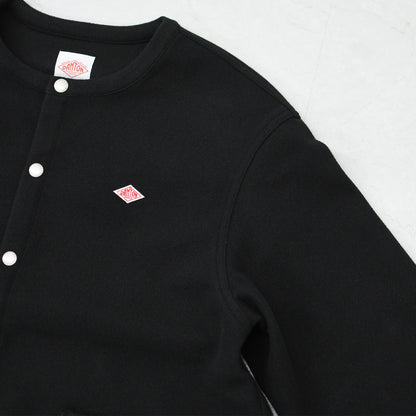 DANTON [ダントン] W Fleece Like Collarless Jacket [DT-A0820NDP] フリースライクカラーレスジャケット・フリースジャケット・カラーレスジャケット・軽量・ジャケット・アウター・LADY'S [2026AW]