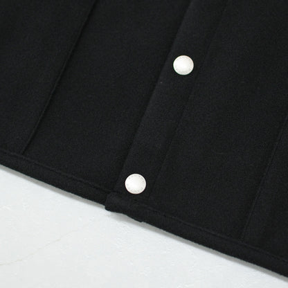 DANTON [ダントン] W Fleece Like Collarless Jacket [DT-A0820NDP] フリースライクカラーレスジャケット・フリースジャケット・カラーレスジャケット・軽量・ジャケット・アウター・LADY'S [2026AW]