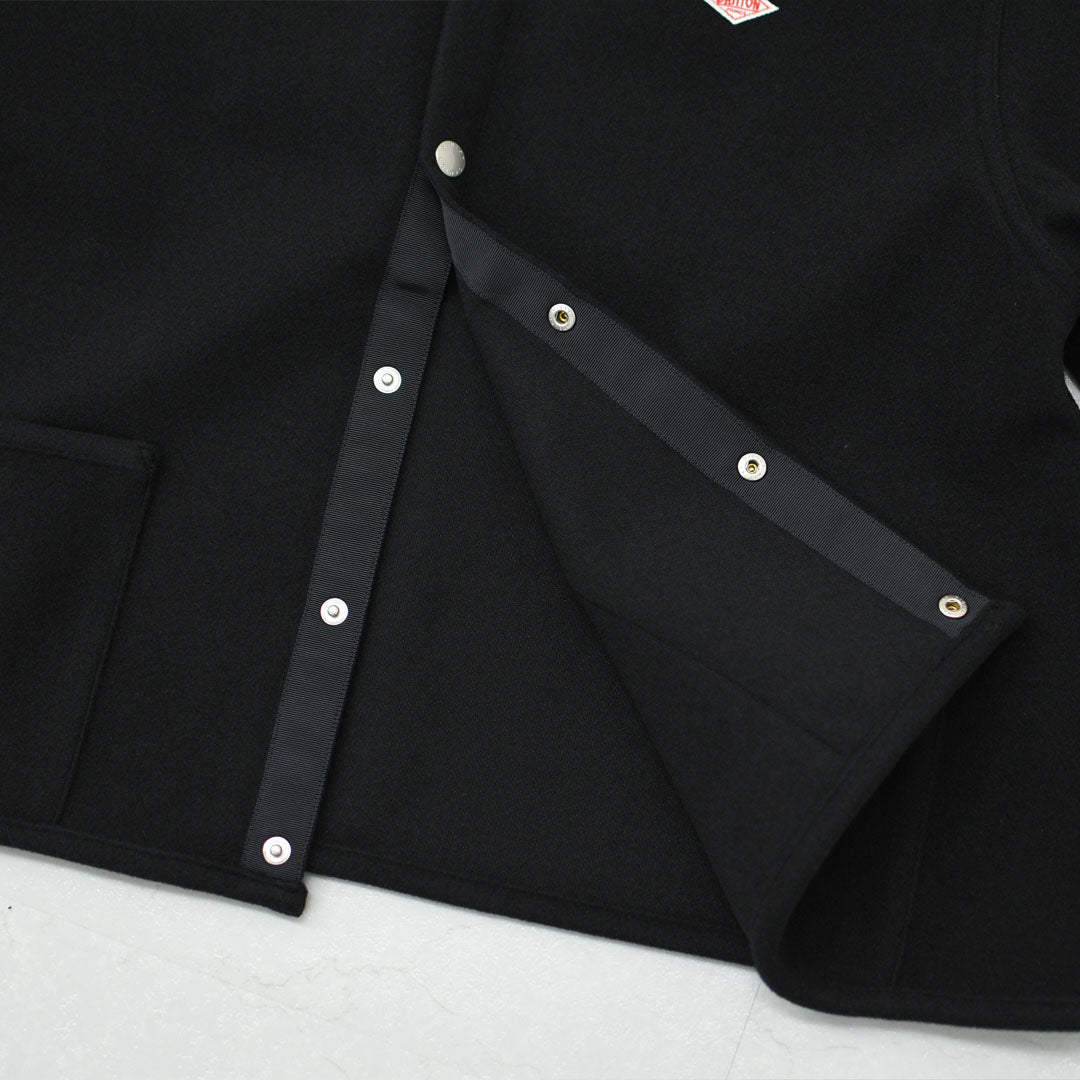 DANTON [ダントン] W Fleece Like Collarless Jacket [DT-A0820NDP] フリースライクカラーレスジャケット・フリースジャケット・カラーレスジャケット・軽量・ジャケット・アウター・LADY'S [2026AW]