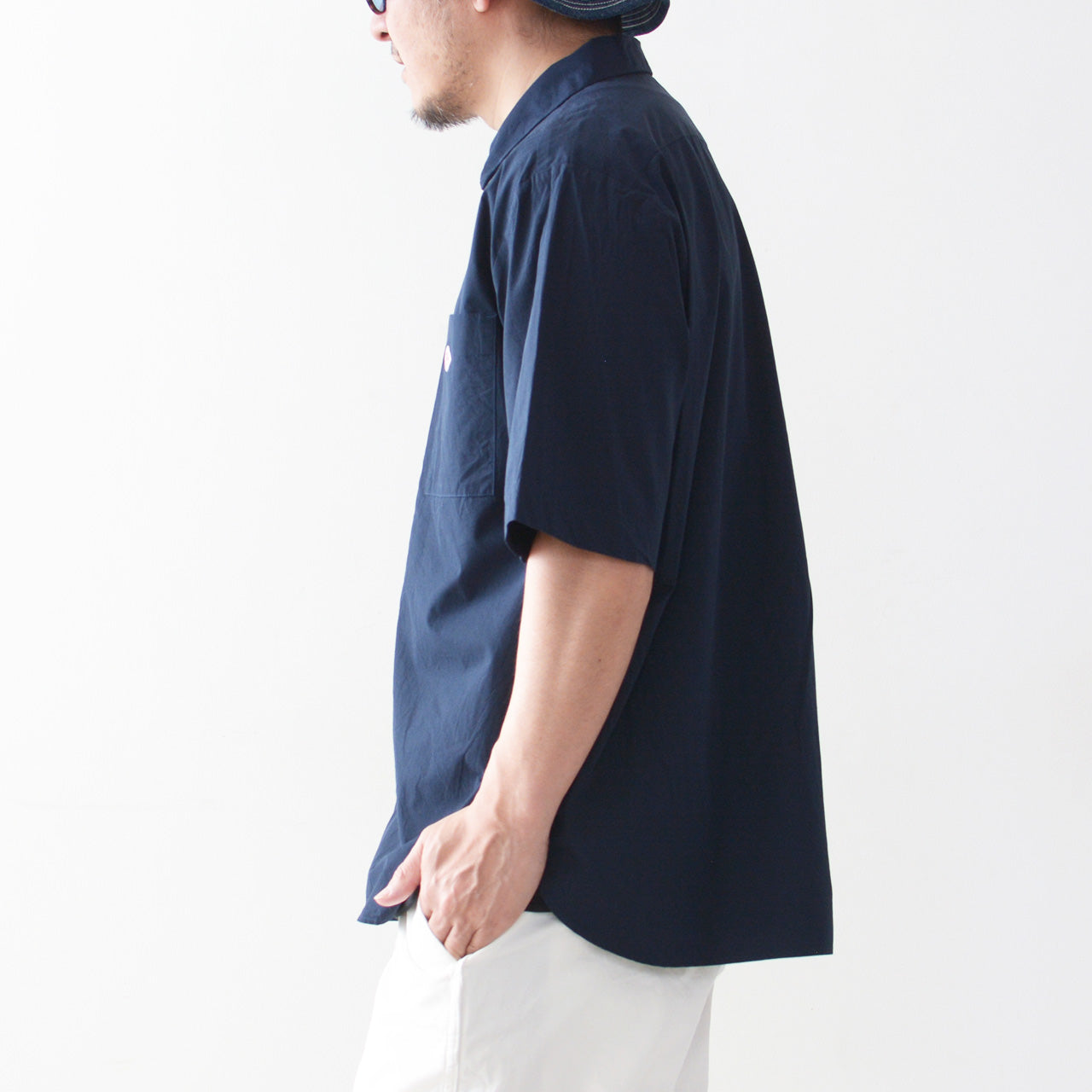 DANTON [ダントン] M's PLAIN WORK SHIRT S/S [DT-B0049CPL-T] プレーンワークシャツ [2024SS]