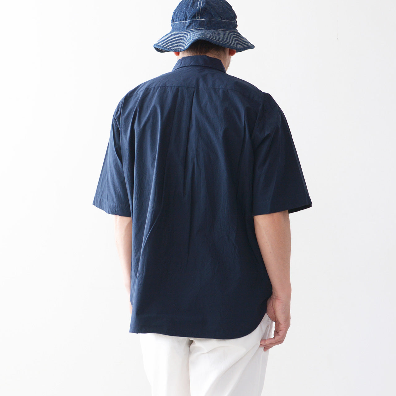 DANTON [ダントン] M's PLAIN WORK SHIRT S/S [DT-B0049CPL-T] プレーンワークシャツ [2024SS]