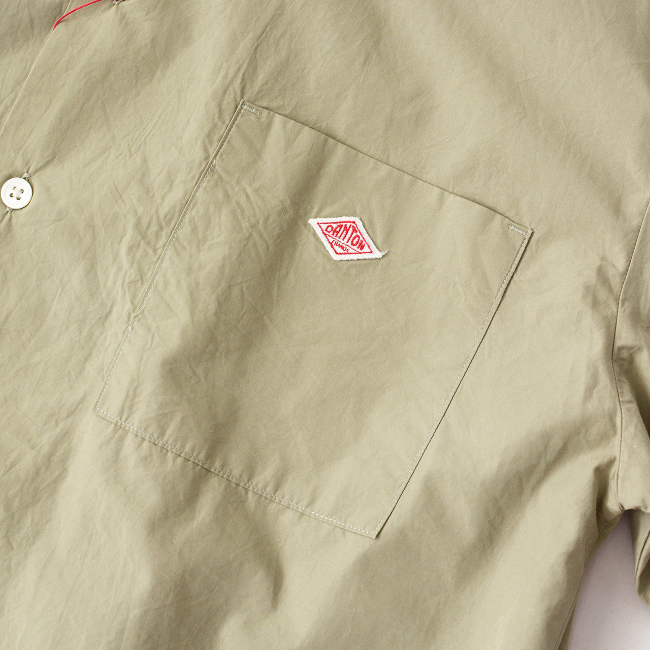 DANTON [ダントン] M's PLAIN WORK SHIRT S/S [DT-B0049CPL-T] プレーンワークシャツ [2024SS]