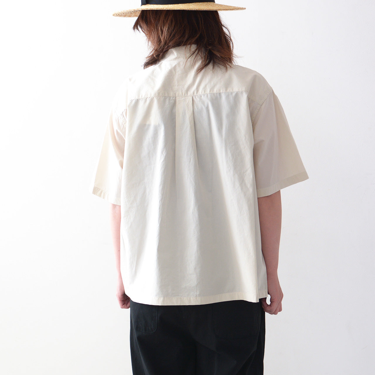 DANTON [ダントン] W HALF SLEEVE SHIRT [DT-B0223CPL]  ハーフスリーブシャツ [2024SS]