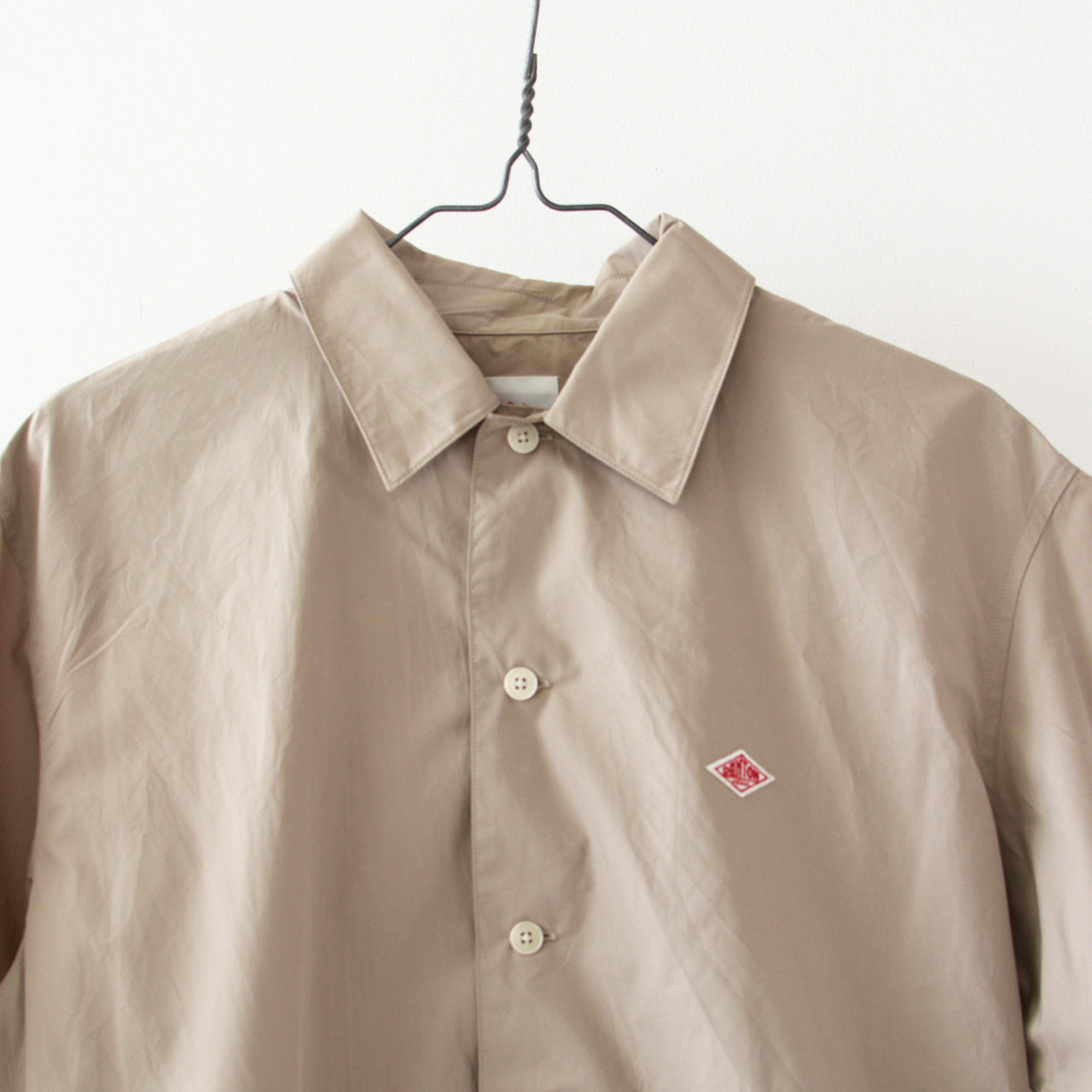 DANTON [ダントン] W HALF SLEEVE SHIRT [DT-B0223CPL]  ハーフスリーブシャツ [2024SS]