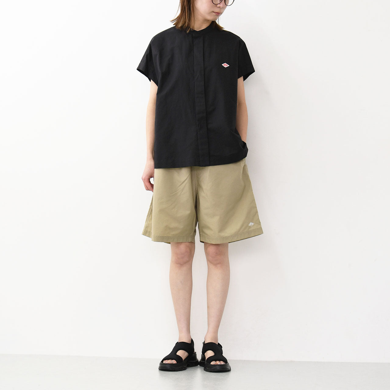 DANTON [ダントン] W COTTON LINEN SLUB SLEEVELESS SHIRT [DT-B0235VCL] コットンリネンスラブスリーブレスシャツ [2025SS]