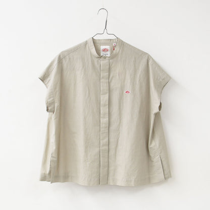 DANTON [ダントン] W COTTON LINEN SLUB SLEEVELESS SHIRT [DT-B0235VCL] コットンリネンスラブスリーブレスシャツ [2025SS]