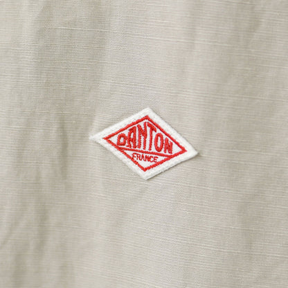 DANTON [ダントン] W COTTON LINEN SLUB SLEEVELESS SHIRT [DT-B0235VCL] コットンリネンスラブスリーブレスシャツ [2025SS]