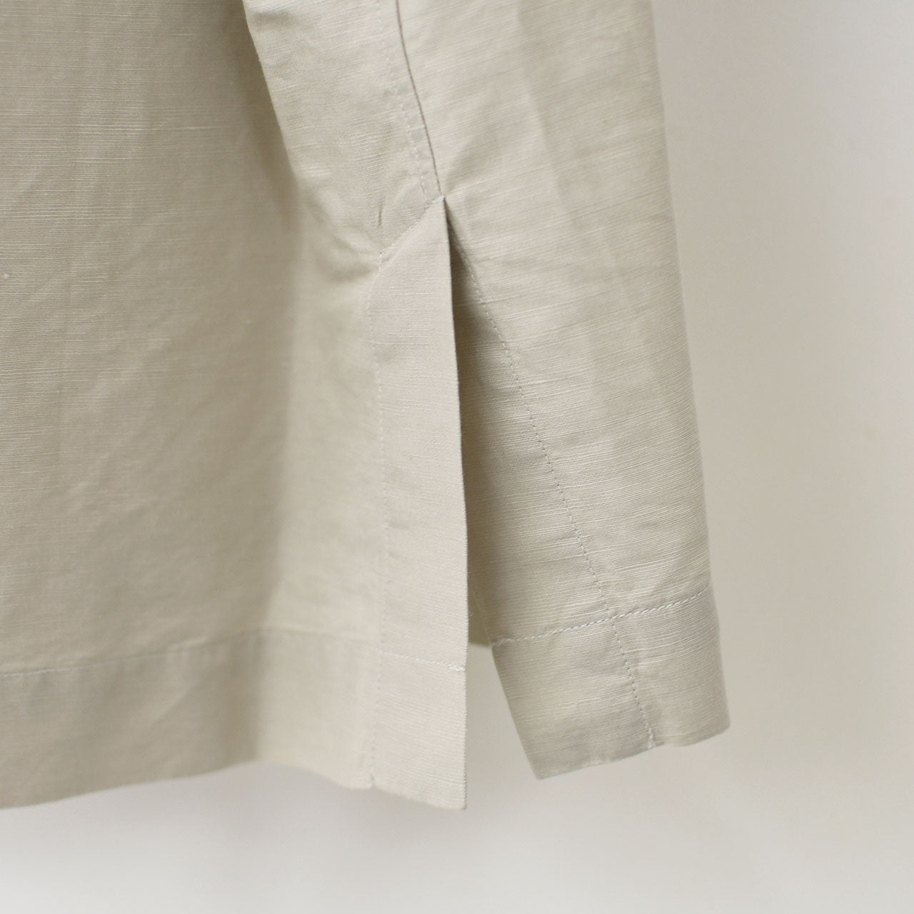 DANTON [ダントン] W COTTON LINEN SLUB SLEEVELESS SHIRT [DT-B0235VCL] コットンリネンスラブスリーブレスシャツ [2025SS]