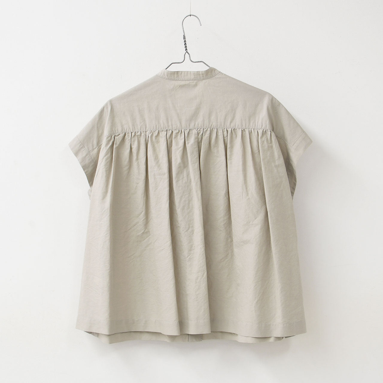 DANTON [ダントン] W COTTON LINEN SLUB SLEEVELESS SHIRT [DT-B0235VCL] コットンリネンスラブスリーブレスシャツ [2025SS]