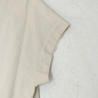 DANTON [ダントン] W COTTON LINEN SLUB SLEEVELESS SHIRT [DT-B0235VCL] コットンリネンスラブスリーブレスシャツ [2025SS]