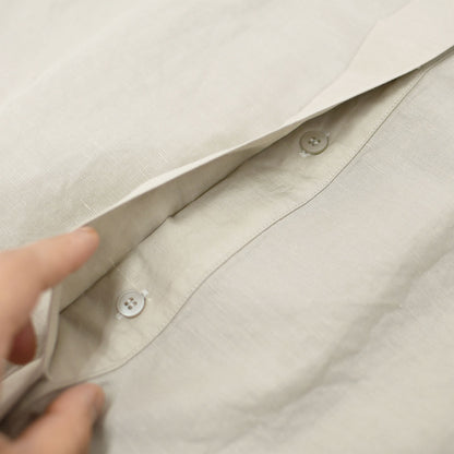 DANTON [ダントン] W COTTON LINEN SLUB SLEEVELESS SHIRT [DT-B0235VCL] コットンリネンスラブスリーブレスシャツ [2025SS]