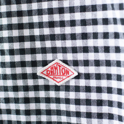 DANTON [ダントン] W L/S BAND COLLAR OXFORD SHIRTS  [DT-B0279OXP] 長袖バンドカラーオクスフォードシャツ [2026SS]