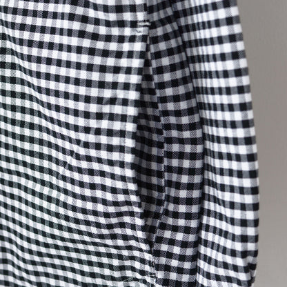 DANTON [ダントン] M OXFORD ROUND COLLAR PULLOVER SHIRT PATTERN [DT-B0282OXP] オクスフォードラウンドカラープルオーバーシャツ・MEN'S [2025SS]