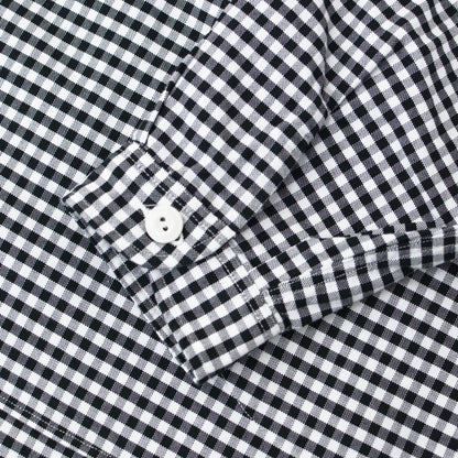 DANTON [ダントン] M OXFORD ROUND COLLAR PULLOVER SHIRT PATTERN [DT-B0282OXP] オクスフォードラウンドカラープルオーバーシャツ・MEN'S [2025SS]