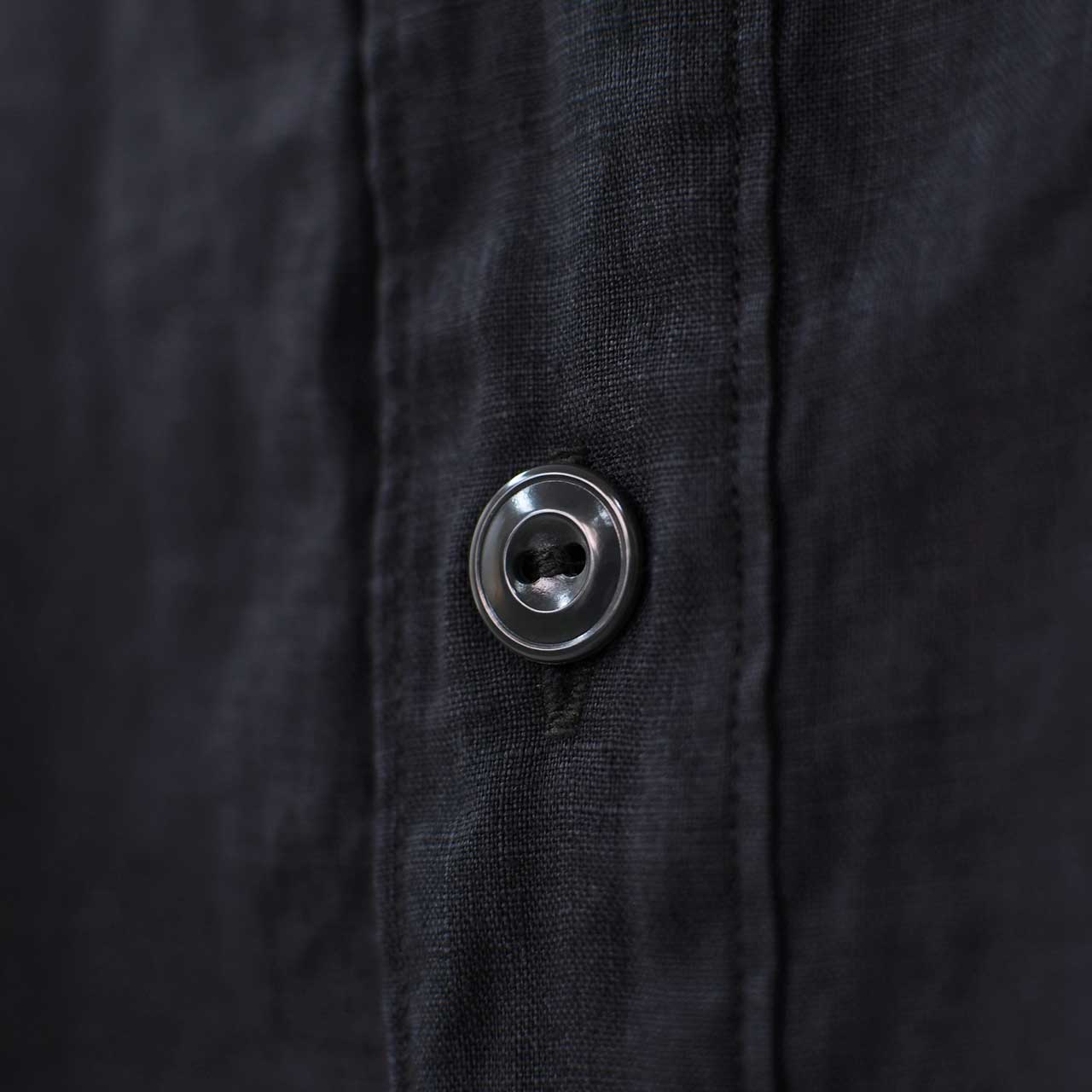 DANTON [ダントン] W LINEN CLOTH ROUND COLLAR P.O SHIRT S/S [DT-B0283FLI] リネンクロスラウンドカラープルオーバーシャツ ショートスリーブ [2026SS]
