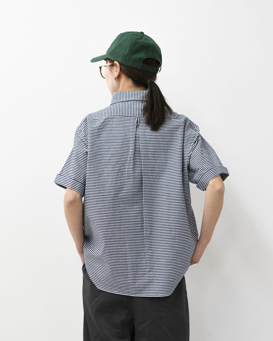 DANTON [ダントン] W OXFORD ROUND COLLAR SHORT SLEEVE PULLOVER SHIRT [DT-B0283OXP] オクスフォードラウンドカラーショートスリーブプルオーバーシャツ [2026SS]