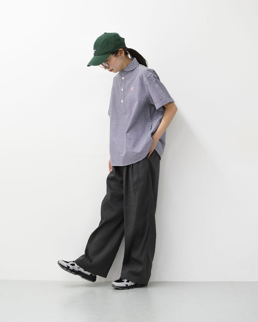 DANTON [ダントン] W OXFORD ROUND COLLAR SHORT SLEEVE PULLOVER SHIRT [DT-B0283OXP] オクスフォードラウンドカラーショートスリーブプルオーバーシャツ [2026SS]