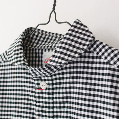 DANTON [ダントン] M OXFORD ROUND COLLAR SHORT SLEEVE PULLOVER SHIRT [DT-B0284OXP] オクスフォードラウンドカラーショートスリーブプルオーバーシャツ [2026SS]