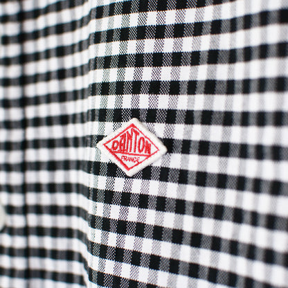 DANTON [ダントン] M OXFORD ROUND COLLAR SHORT SLEEVE PULLOVER SHIRT [DT-B0284OXP] オクスフォードラウンドカラーショートスリーブプルオーバーシャツ [2026SS]