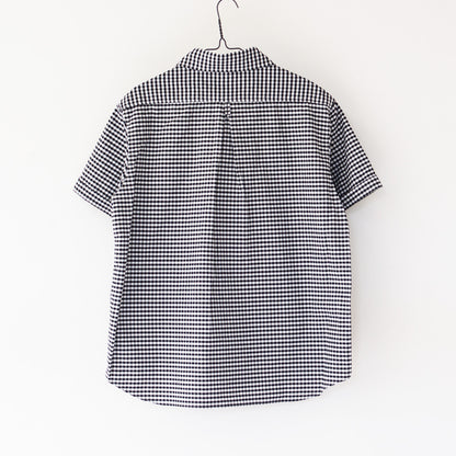 DANTON [ダントン] M OXFORD ROUND COLLAR SHORT SLEEVE PULLOVER SHIRT [DT-B0284OXP] オクスフォードラウンドカラーショートスリーブプルオーバーシャツ [2026SS]