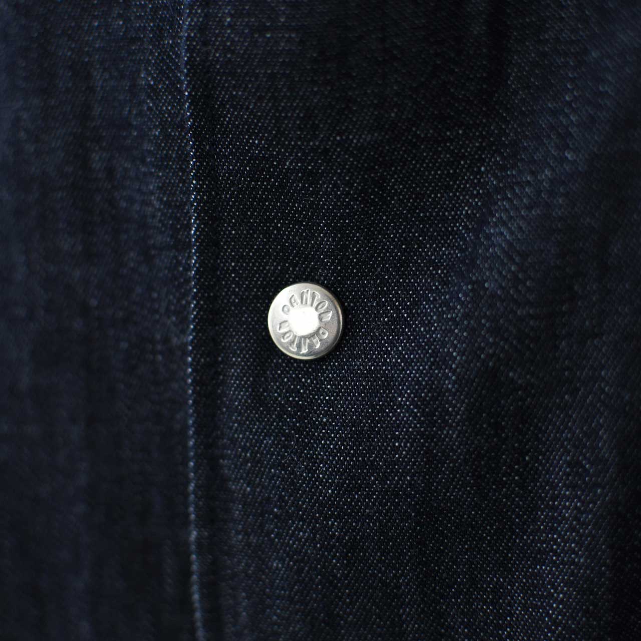 DANTON [ダントン] W DENIM DUNGAREE B.D SHIRT DRESS [DT-B0294DUG] デニムダンガリーB.Dシャツドレス [2025SS]