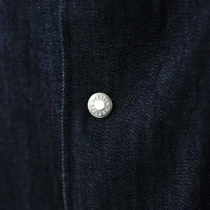 DANTON [ダントン] W DENIM DUNGAREE B.D SHIRT DRESS [DT-B0294DUG] デニムダンガリーB.Dシャツドレス [2025SS]